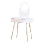Kinderkaptafel - Spiegel & Lades - Roze