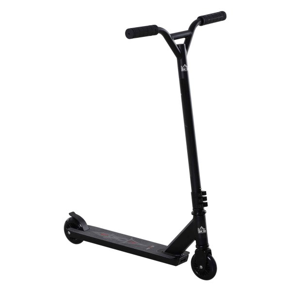 Stuntstep – X-Sport - Freestyle Tricks – Aluminium Frame - Zwart