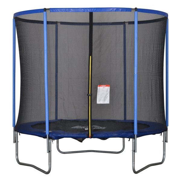 Trampoline - Sportief - Veiligheidsnet - Binnen & buiten - Blauw & zwart
