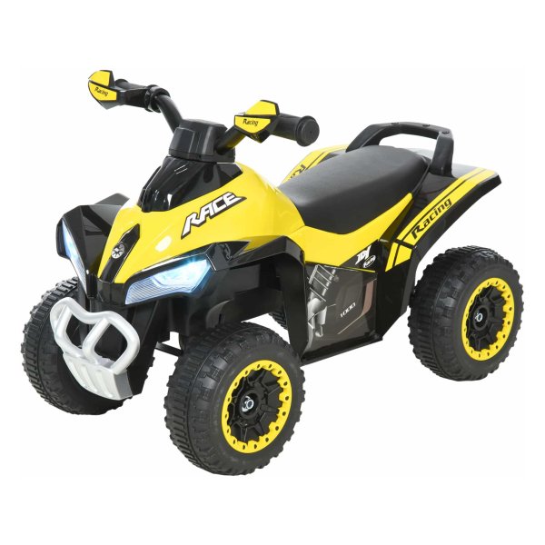Kinderauto - Toms Toys - Licht en Geluid - Geel