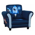 Kinderbankje - Zaza Home - Houten Structuur - Blauw