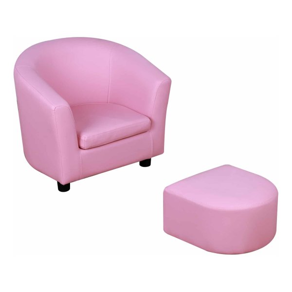 Kindermeubilair - Zaza Home - Stoel en Bank - Roze