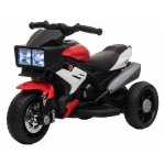 Kindermotorfiets - Muziek & verlichting - Rood