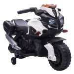 Kindermotor - LED-verlichting - Motorgeluid - Rood