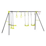 Schommelset - KidsFun - Klimringen en wip - Blauw