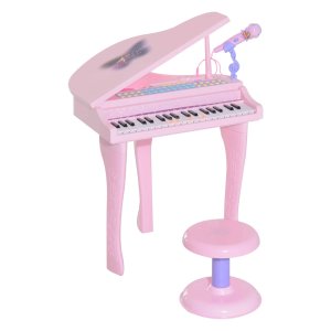 Piano - Kinderpiano - Toetsenbord - Muziekinstrument - Roze