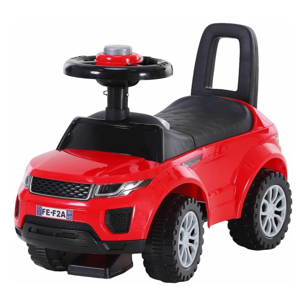 Kindervoertuig - Zaza Home - Loopauto met Claxon - Rood
