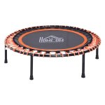 Trampoline - Zaza Home - Geschikt voor Yoga - Draagvermogen 100 kg - Zwart