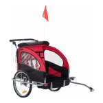 Fietskar - Robuust frame - Comfortabele zittingen - Rood