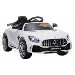Kinderauto - Mercedes Benz GTR - Elektrisch aangedreven - Afstandsbediening - Wit