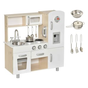 Speelkeuken - Zaza Home - Grenenhouten design - Wit