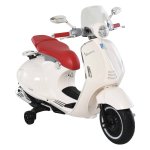 Kindermotor - Elektrisch - Mp3-Muziek - Wit
