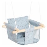 Kinderschommel - Veiligheid en comfort - Opvouwbaar babyzitje - Grijs