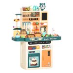 Speelkeuken - Zaza Home - Muziekfuncties – Accessoires - Beige & Groen