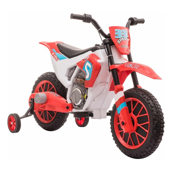 Kindermotorfiets - Elektrisch - Rood