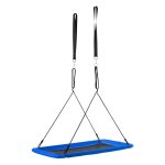 Schommelrek - Outdoorfun - Belastbaar tot 150 kg – Staal - Blauw