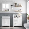Vasagle Mdf Badkamer Hoekkast Houten Opslag Organizer Badkamerkast Met 1 Deur Al Vasagle Mdf Badkamer Hoekkast Houten Opslag Organizer Badkamerkast Met 1 Deur Al