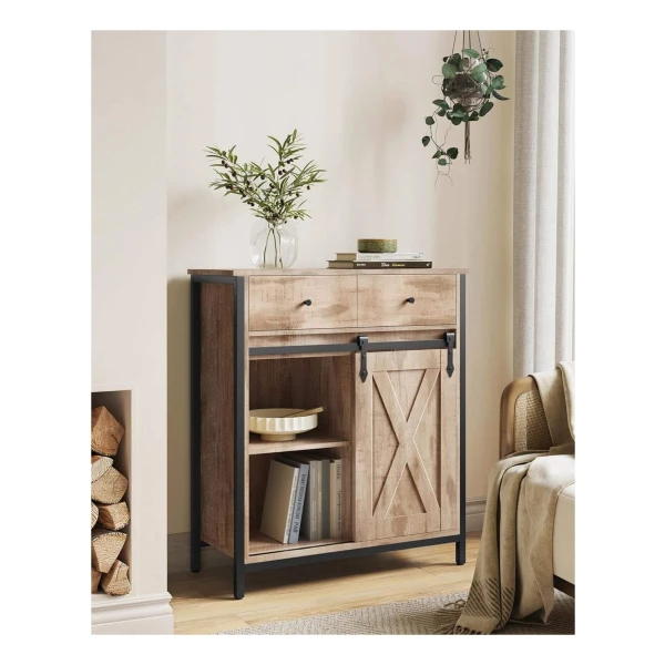 Onze stoere zwarte stalen kast - 100% Woongeluk