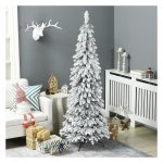 Kunstkerstboom - Zaza Home - Met sneeuw - Autspitzen - Groen