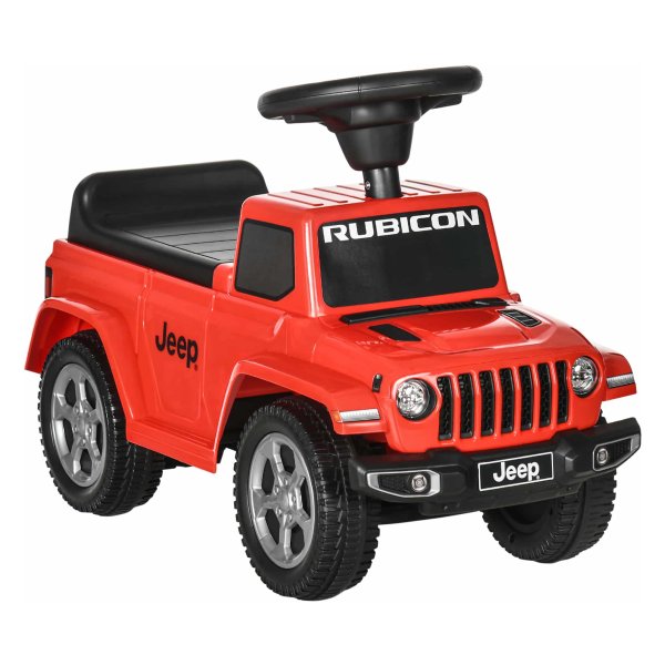 Kinderauto - SuperDrive - Claxon en kantelbeveiliging - Rood