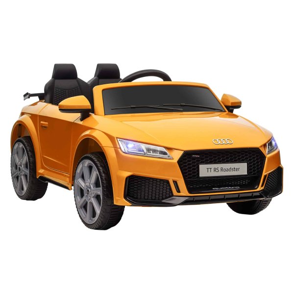 Kinderauto - Zaza Home - Afstandsbediening, MP3-verbinding - Geel