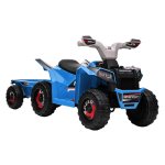Quadtoy - XtraFun - Elektrisch - Aanhangwagen - Blauw
