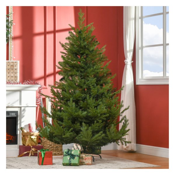 Kunstkerstboom - Zaza Home - Dichtbegroeide Takken - Groene Autspitzen