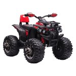 Kinderquad - SpeedyKids - Koplampen & USB-aansluiting - Rood