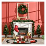 Kerstversiering - FestiveDecor - LED-verlichting - Compleet - Groen