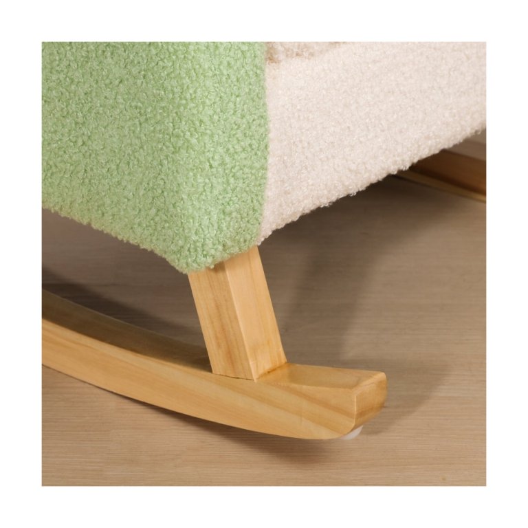 roba Hobbelpaard, hobbeldier, massief hout, natuurlijk rood