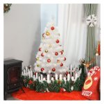 Kerstboom - Zaza Home - Kunst - RGB LED-lichten - wit