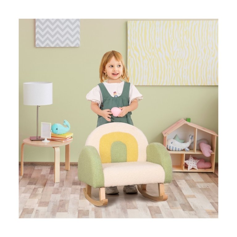 Petite Amélie Hobbelpaard Paard 'Arthur' – Schommelstoel voor Baby – Hobbeldier voor