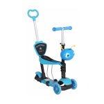 ZAZA Home kinderscooter scooter step stadsscooter kinderscooter kickboard stuur telescopische buis in hoogte verstelbaar blauw 62 x 25 x 72,5 cm