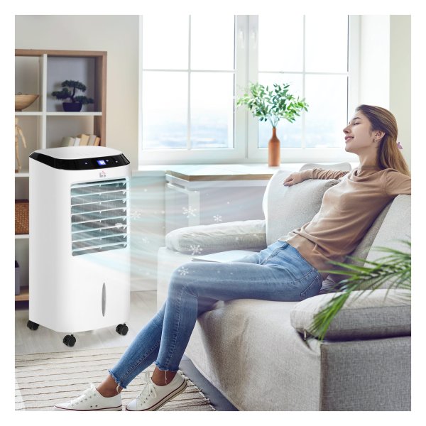Airconditioner - Verstelbaar - Luchtbevochtiging - Wit