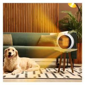 Heaterventilator - Superwarmte - Snelle verhitting - Zwart