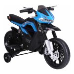 Motorfiets - Kinder Elektrisch - Lichte muziek - Ondersteuningswielen - Rood