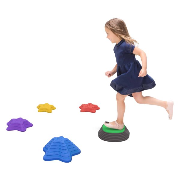 Stapelstenen - Zaza Home Zonekiz - Balancerend spel – Antislip - Grijs