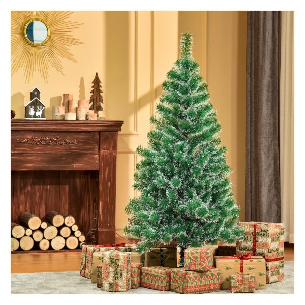 Kerstboom – Zaza Home - 416 takken – Metalen voet - Groen