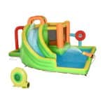 Springkasteel - Glijbaan - Waterpistool - Blauw