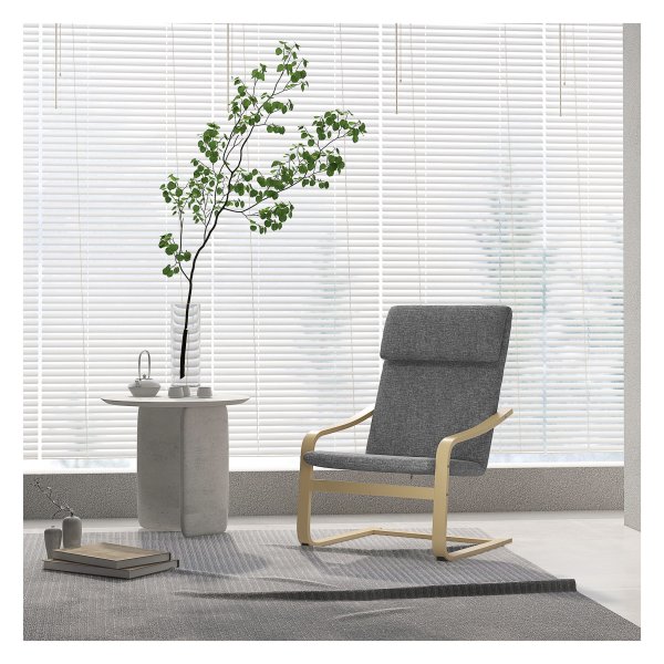 Fauteuil - RelaxingLife - Comfortabel - Draaibaar - Donkergrijs