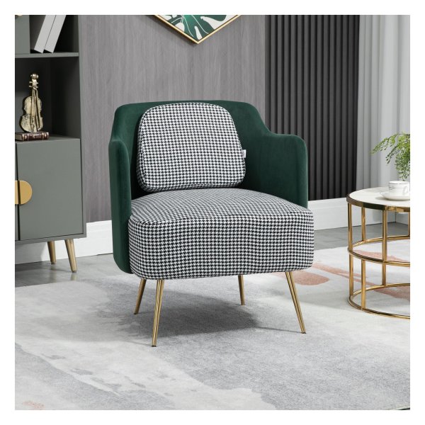 Eetkamerstoel - Comfortabele zitting - Stijlvol design - Groen