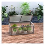 Tuinkast - Plantenbed - Weerbestendig Grijs