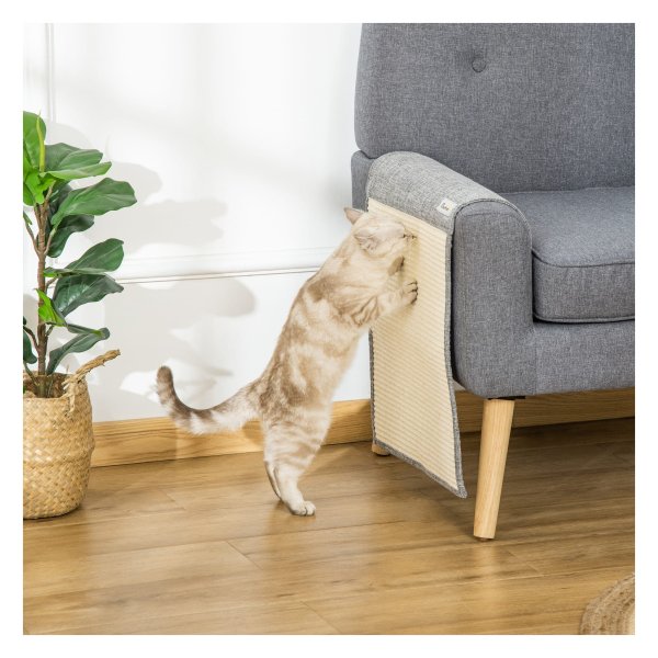 Sofa - Krabmat - Sisal - Grijs