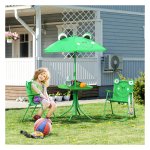 Tuinmeubilair - Klaver - Parasol - Groen