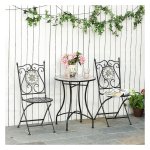 Tuinset – Balterio – Inklapbaar – Mozaïek - Multicolor