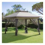 Tuinpaviljoen - Pop-Up Tent - Staalconstructie - Bruin