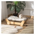 Kattennest - Luxe Kattenbed - Verhoogd en zacht - Grijs