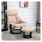 Relaxfauteuil - ComfortMax - Massagefunctie - Ergonomisch Ontwerp - Beige