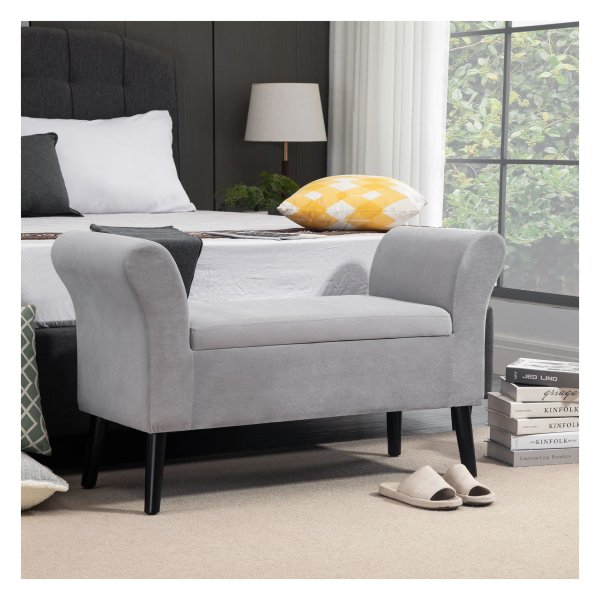 Bankopbergruimte - ModernHome - Armleuning - Lichtgrijs