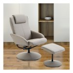 Fauteuil - Comfortable Design - 360° Draaibaar - Grijs